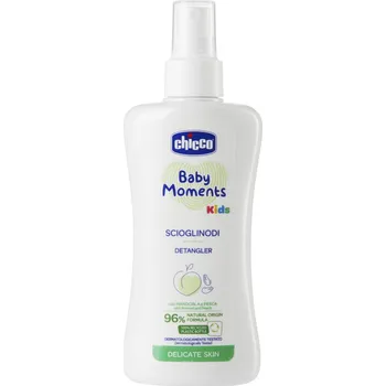 Dětská kosmetika CHICCO Sprej na rozčesávání vlasů Baby moments Kids 200ml, 0m+