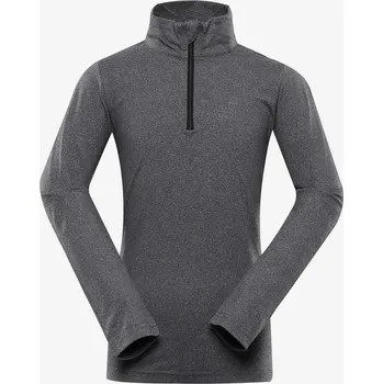 Dívčí tričko ALPINE PRO Dívčí Šedé dětské funkční tričko ALPINE PRO Stanso Šedá 128/134 (2173752)