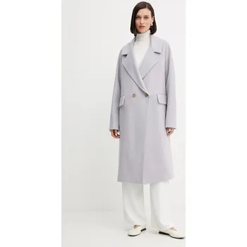 Dámský kabát Vlněný kabát Forte Forte 14008.my.coat fialová 04X, vel. 36