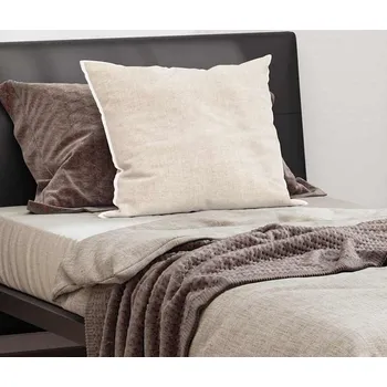 vidaXL Polštář s polštářem Bílá Bavlna a polyester [42007796]