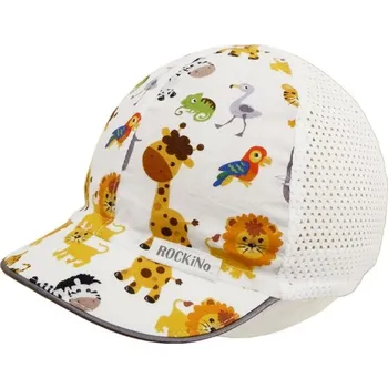 Kojenecká čepice ROCKINO Letní, plátěná kšiltovka, safari Varianta: 54cm