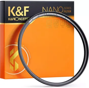 K&F 58MM Magnetic Round Mirror Series Adapter Ring