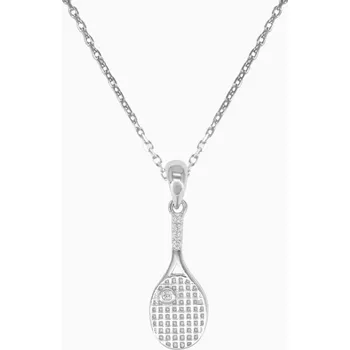 Přívěsek Stříbrný přívěsek tenisové rakety