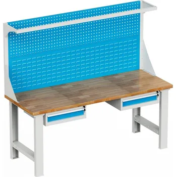 Dílenský stůl Enprag Dílenský montovaný pracovní stůl s nástavbou EN_2021_FP