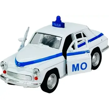 autíčko Welly Warszawa 224 POLICJA 1:34 bílá