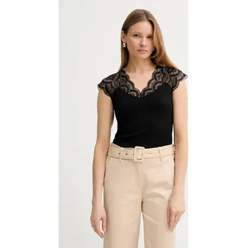 Halenka Morgan dámská, černá barva, hladká, DELI 99A, vel. M