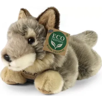 plyšák Rappa Plyšový vlk ležící 20 cm ECO-FRIENDLY