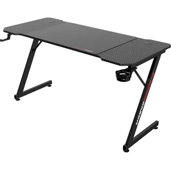 Počítačový stůl Herní stůl SHADOW GAMER 1.0 140 cm černý