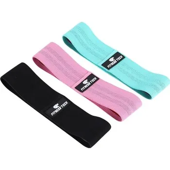 Sada 3 posilovacích gum Tenki Glute Bands pro domácí trénink. Posilujte hýždě, nohy a paže