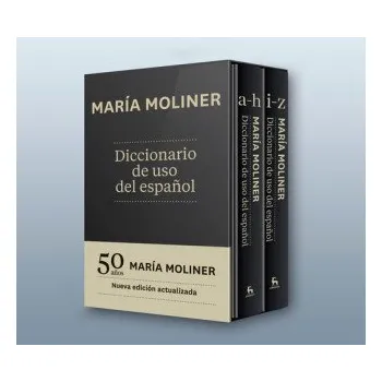 Španělský jazyk Diccionario de uso del espanol Maria Moliner (MARIA MOLINER RUIZ)(Pevná)