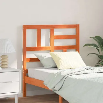 vidaXL Čelní deska postele s čelo Voskově hnědá 105,5 x 4 x 104 cm [867388]