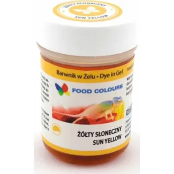Potravinářské barvivo Food Colours Gelová barva Food Colours, Sun Yellow
