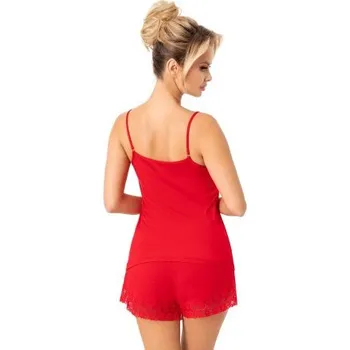 Dámské pyžamo Dámské pyžamo Donna Niki - viskóza Červená XL(42)
