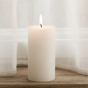 Svíčka BOLTZE Sloupová svíčka bílá M