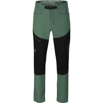 ALPINE PRO Pánské Pánské softshellové kalhoty ALPINE PRO AKAN Zelená 37/30 (2717205)