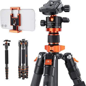 Stativ K&F D255C4+BH-28L&nbsp;Carbon Fiber Tripod