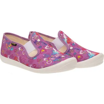 Dívčí bačkory Dětské papuče na gumičku, velikost 34, artikl 4211453