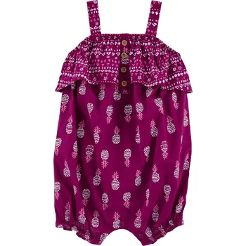 Kojenecký overall CARTER'S Overal letní Purple Pineapple holka 9m