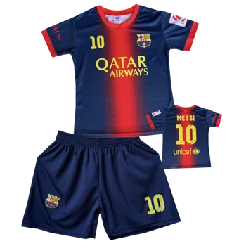 Fotbal Numberoplus Premium dětský fotbalový dres Komplet Barcelona FC - Lionel Messi 10 Velikost: 8-let.(vel.122)