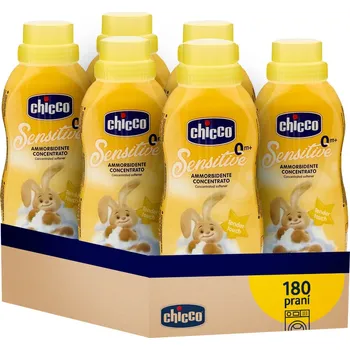 Aviváž 6x CHICCO Aviváž koncentrovaná Jemný dotek 750 ml (6x30 praní)