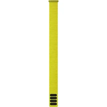 Chytré hodinky Garmin - 010-13306-15 - UltraFit nylon strap amp yellow 22