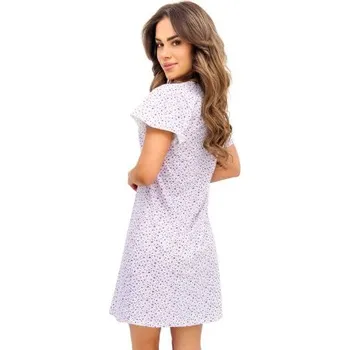 Dámská noční košile Noční košile Donna Fiorela II - bavlna Světle fialová L(40)