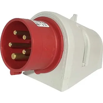 Elektrická zásuvka SEZ DK Nástěnná přívodka bezšroubová 400 V, IP 44, 16 A, 5-pól