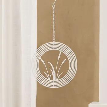 Svícen BOLTZE Závěsná kovová dekorace Inalo bílá