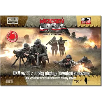 Plastikový model First To Fight 1/72 CKM wz.30 w/ Polish dismount. cavalry support