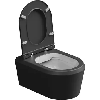 Klozet WC závěsné Cruise, rimless, dvoubarevné, zadní odpad, CRWCSOBI000003