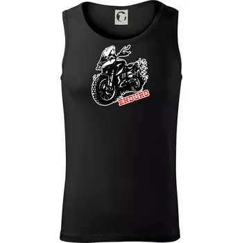 Moto Enduro - Tílko pánské Core - L ( Černá )