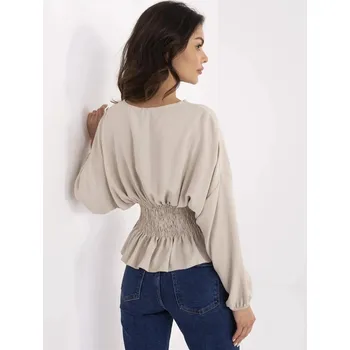 Dámská halenka Dámská béžová halenka, L/XL i523_4063813429181