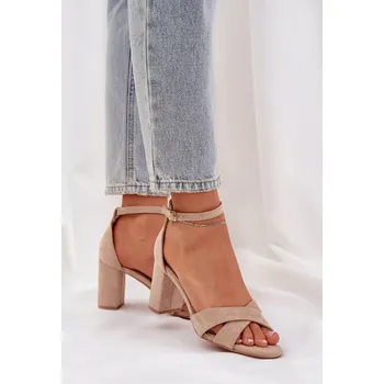 Dámské sandále Sandály na podpatku model 210151 Step in style 41