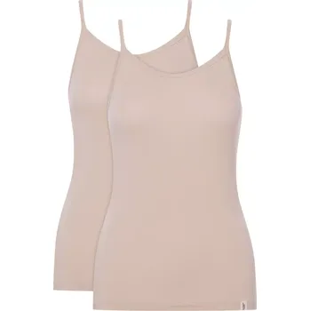 DÁMSKÉ TRIČKO 42861 MODRÉ 3 2 PAK SS25 béžová 2XL