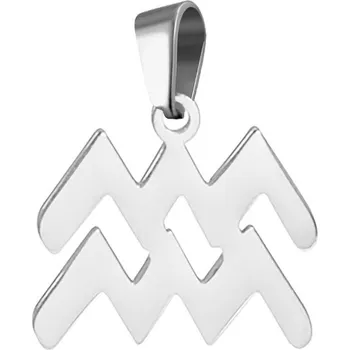 Přívěsek Šperky4U Ocelový přívěsek - znamení vodnář - OPP1916-11