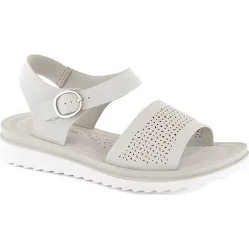 Dámské sandále Ažurové béžové sandály pro ženy, 36 i10_P72086_2:35_