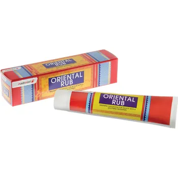 Bylinná léčivá mast Masterplast Oriental Rub hřejivá mast pro úlevu od bolesti 70g
