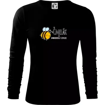 Pánské oblečení Čmelák = dobrej zvuk - Triko s dlouhým rukávem FIT-T long sleeve - S ( Černá )