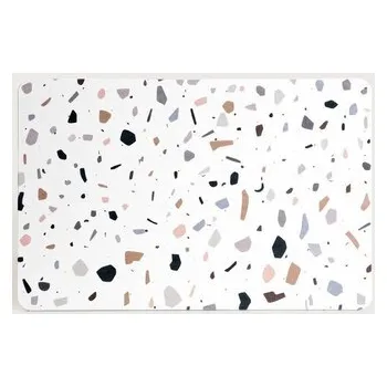 Koupelnová předložka | DITTA | s teracovým vzorem | 39x60x0,9 cm | 747779