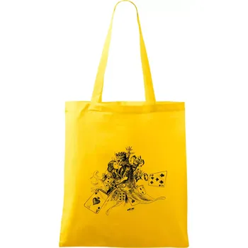 Poker skica - Taška bavlněná - 42 x 38 cm ( Žlutá )