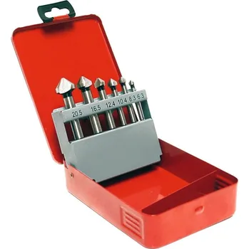 Vrták DEMA Kuželový záhlubník HSS 6,3-20,5 mm, 6-dílná sada