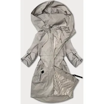 Dámská cargo bunda Světle béžová dámská větrovka, odstíny béžové XXL (44) i392_24826-48