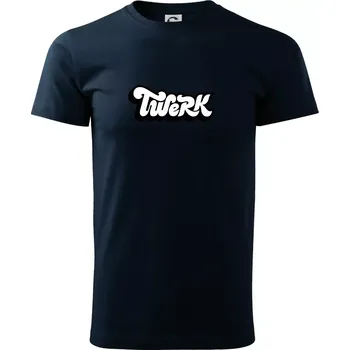 Twerk - Triko extra velké (5-8XL) - 6XL ( Námořní modrá (velmi tmavá - téměř černá) )