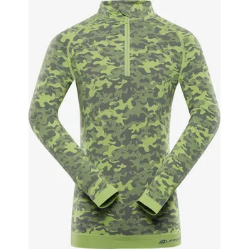 ALPINE PRO Chlapecké Zelené klučičí funkční tričko ALPINE PRO Seamo Zelená 140/146 (2459614)