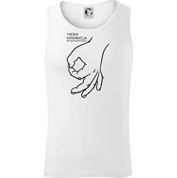 Tričko doporučila fuserinavsehodruhu - Tílko pánské Core - XL ( Bílá )