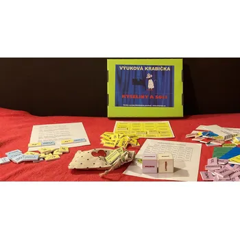 Dárková krabička Výuková krabička kyseliny a soli