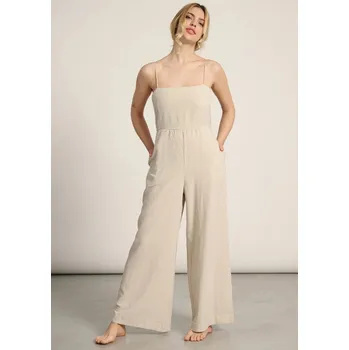 Dámský overall Overal Muydemi- tělová viskóza- dlouhé nohavice po kotníky, Tělová L i321_122846-477910