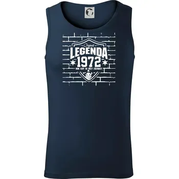 Pánská móda Zedník - legenda - 1972 - Tílko pánské Core - M ( Námořní modrá (velmi tmavá - téměř černá) )