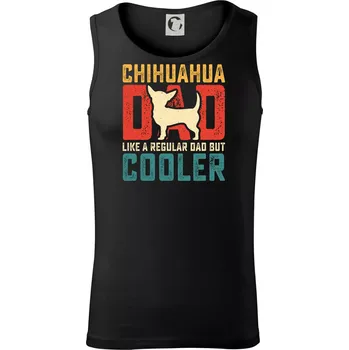 Chihuahua dad like a regular dad - Tílko pánské Core - L ( Černá )