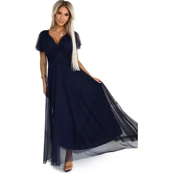 Dámské šaty Dámské šaty Nastia- tmavě modrá- Numoco Basic, tmavě modrá Univerzální i41_9999954308_2:tmavě modrá_3:Univerzální_